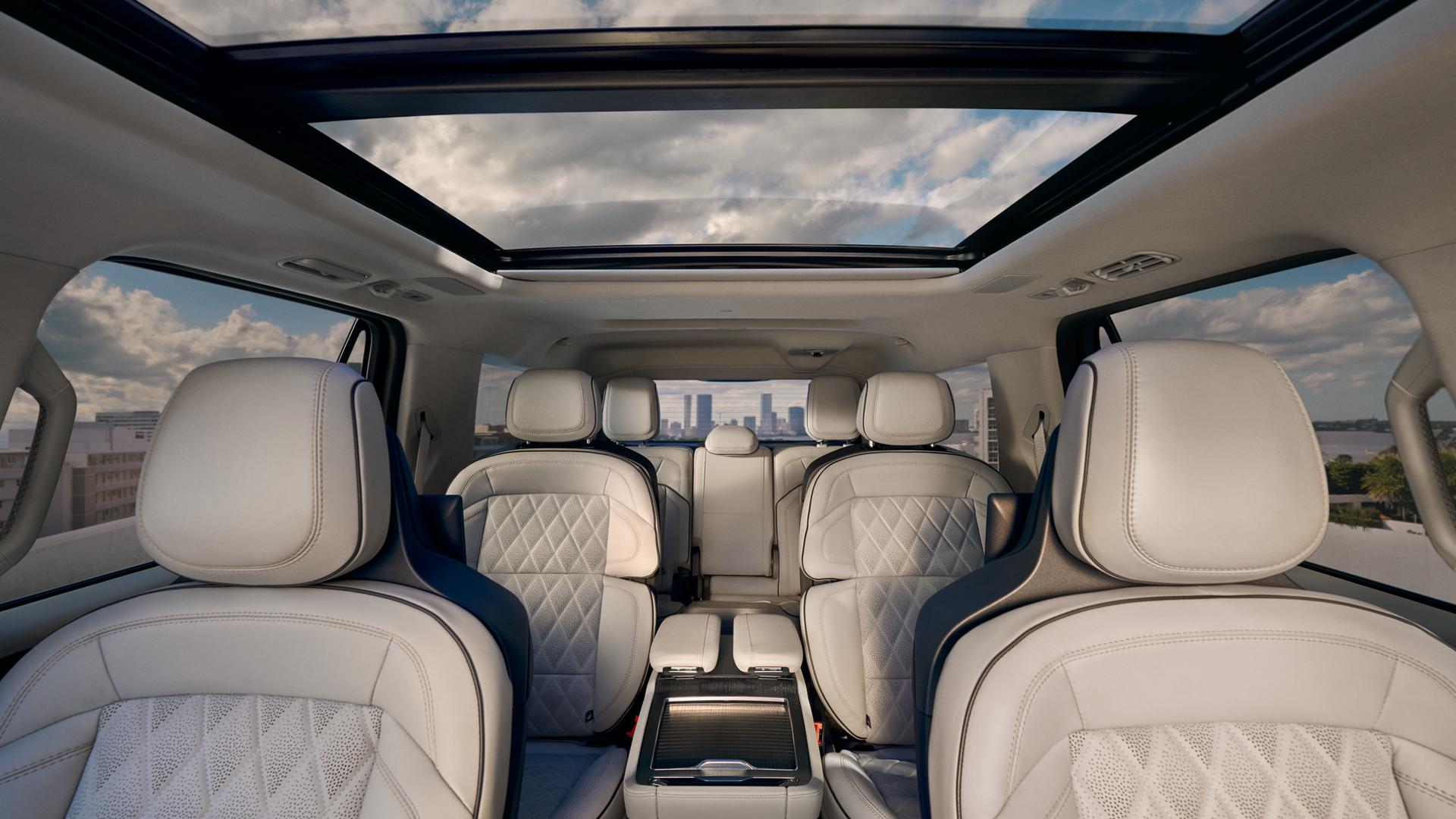 2027 Lincoln Navigator premium three-row interior