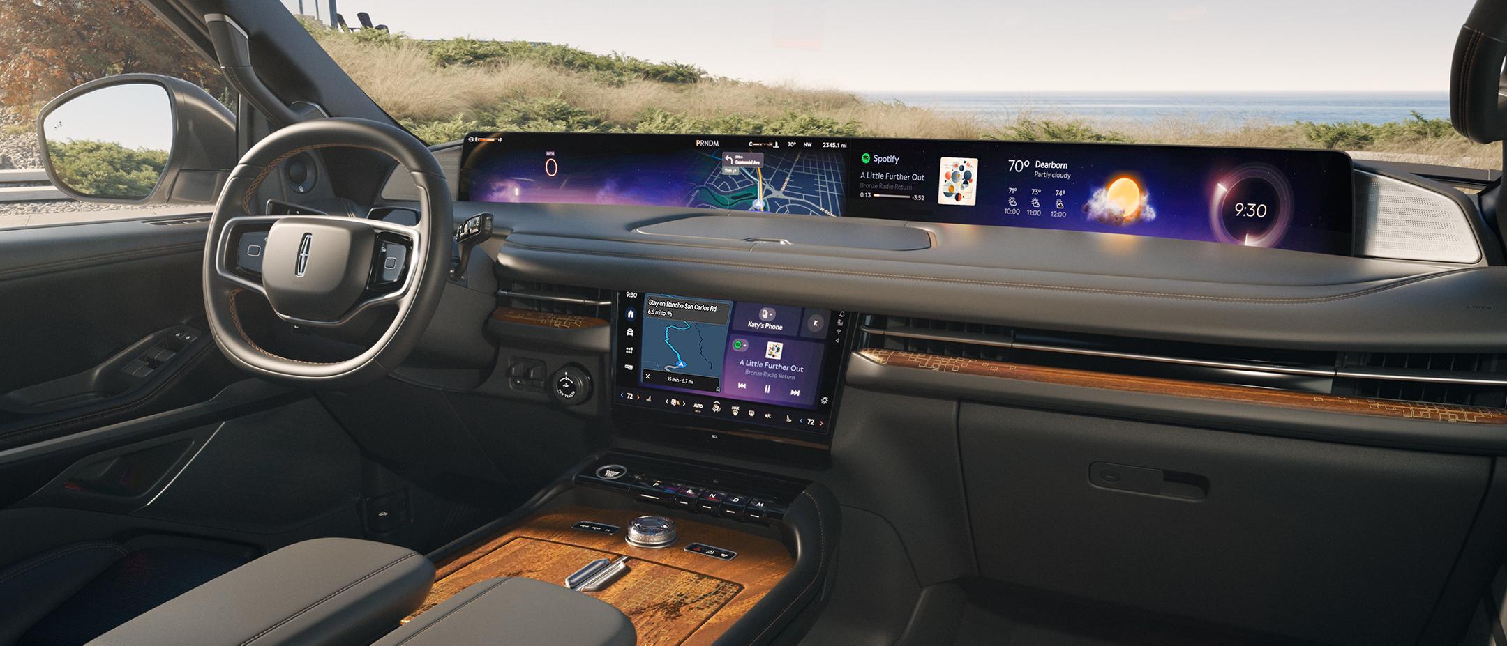El interior de la Lincoln Navigator Reserve 2026.