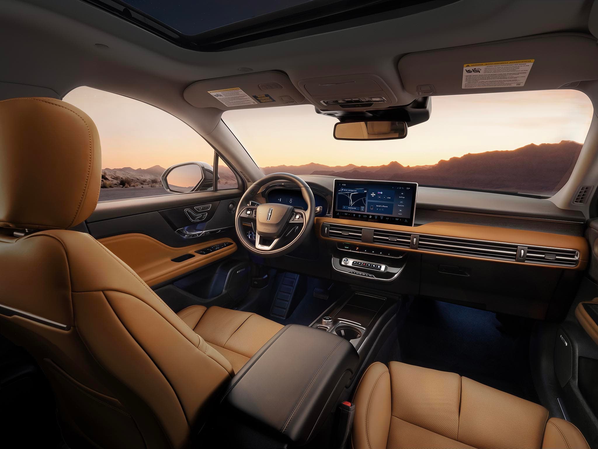 2027 Lincoln Corsair premium seating detail