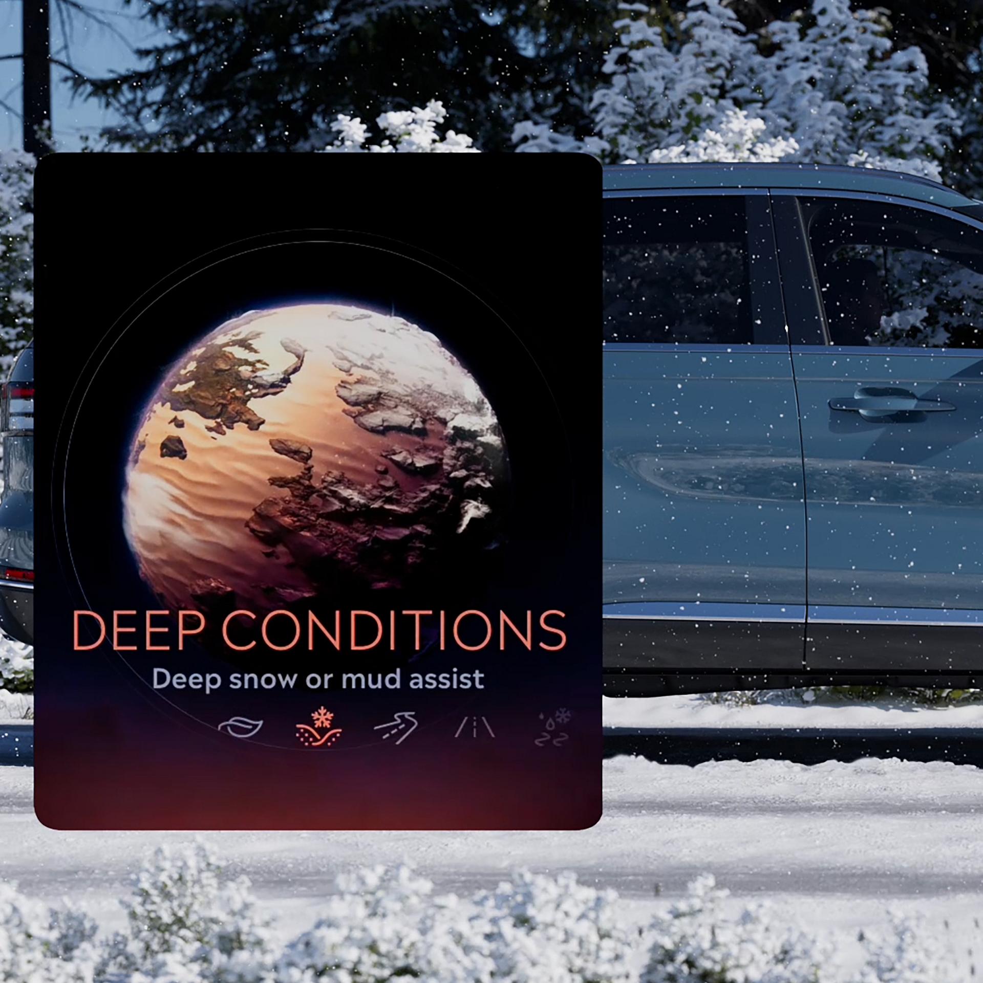A 2026 Lincoln Aviator® SUV is shown with simulated suspension heights for different drive modes