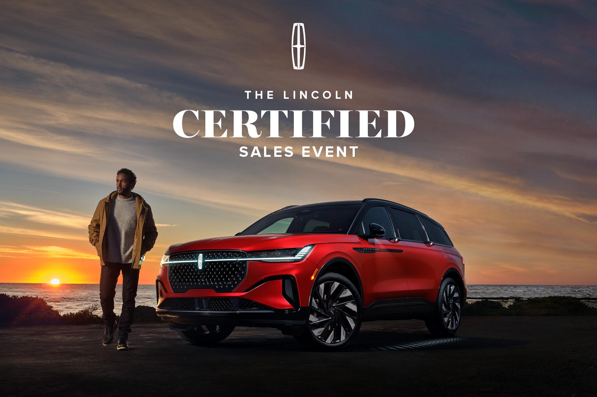 The Lincoln Certified Sales Event.