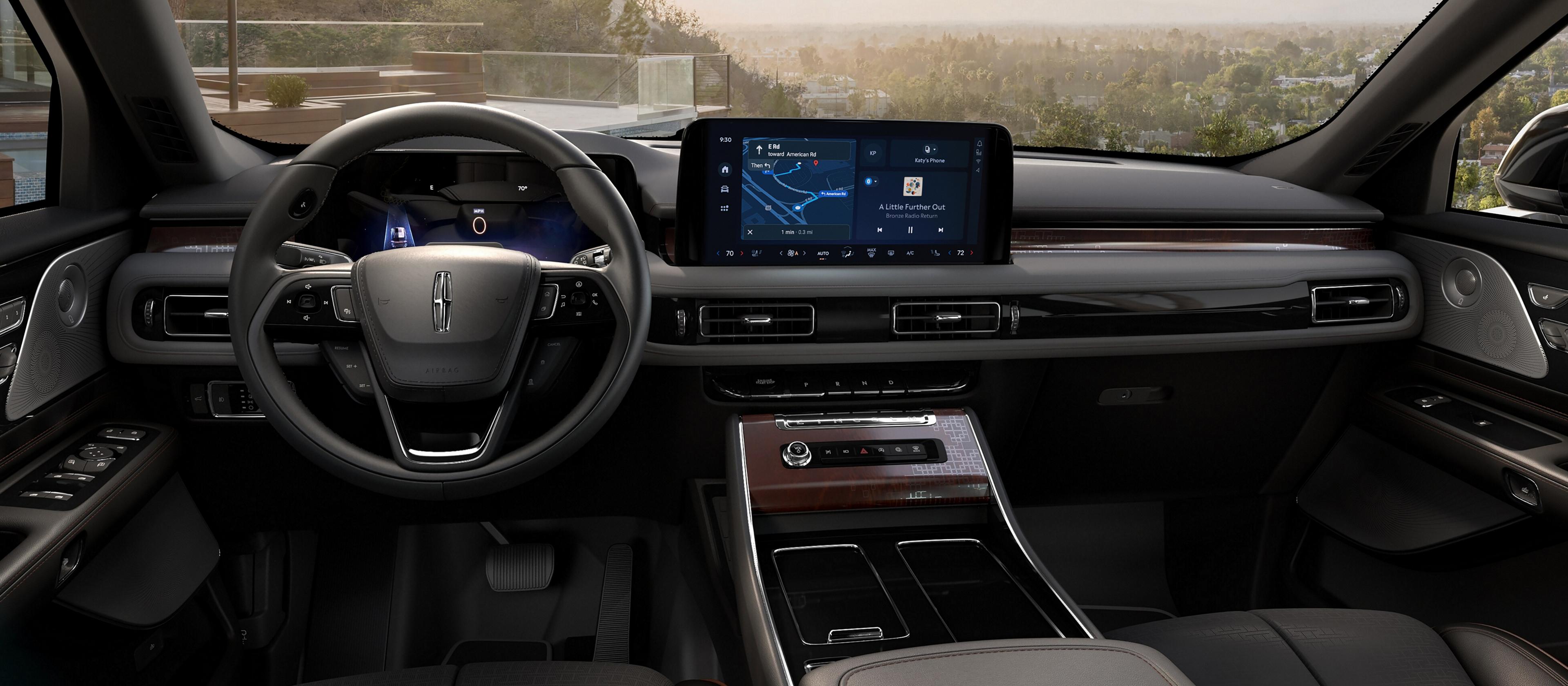 The interior of a 2027 Lincoln Aviator® Black Label™ model