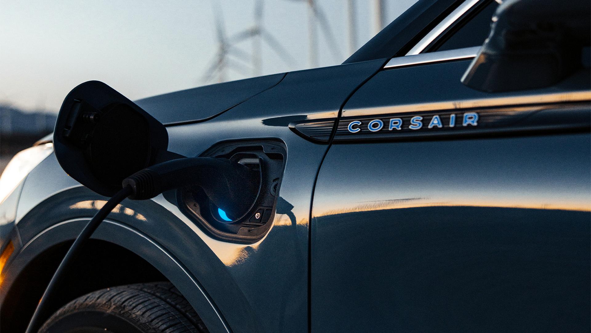 The Lincoln Corsair® SUV charging