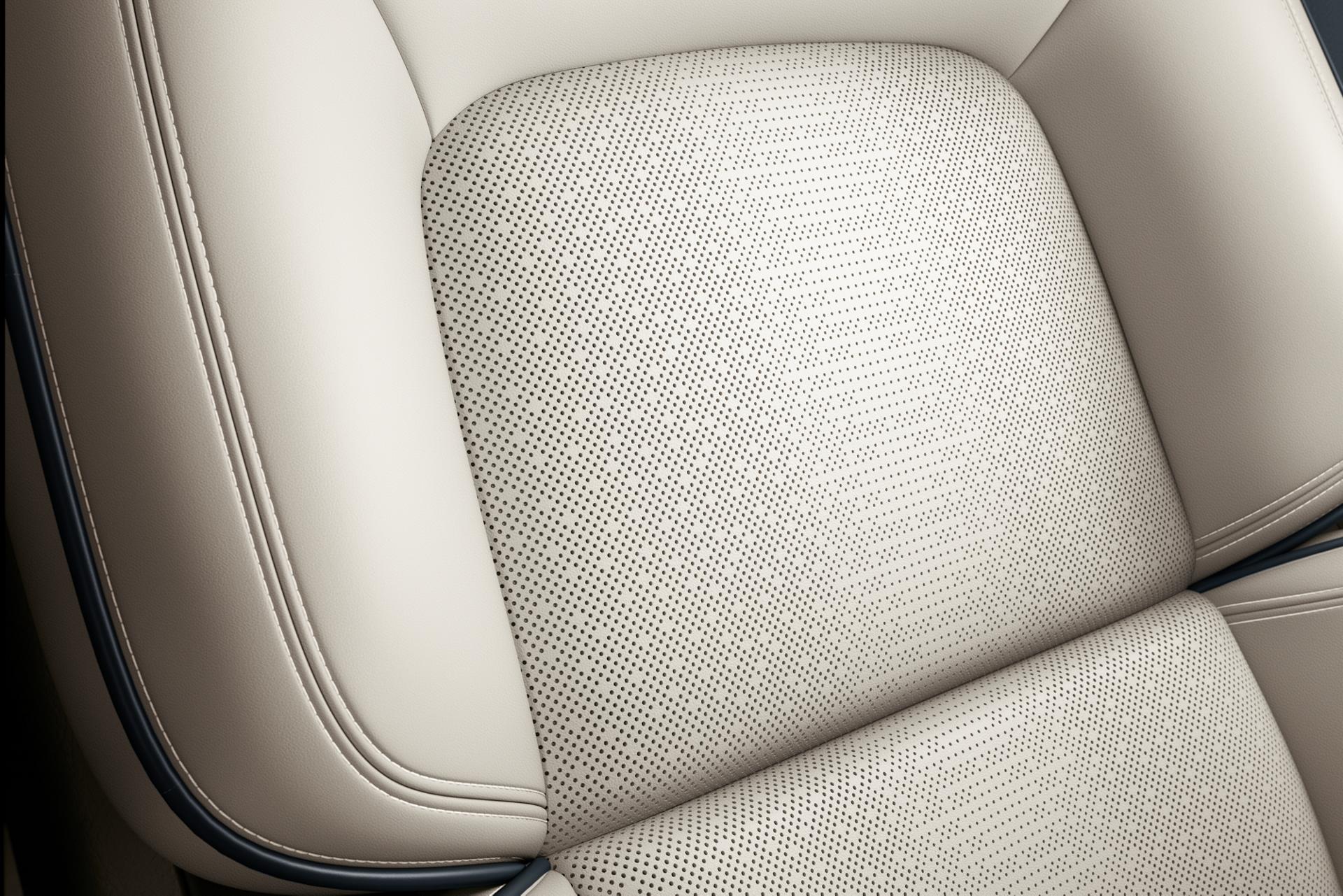 Rich materials of a 2026 Lincoln Black Label Aviator® SUV with the moonbeam interior theme