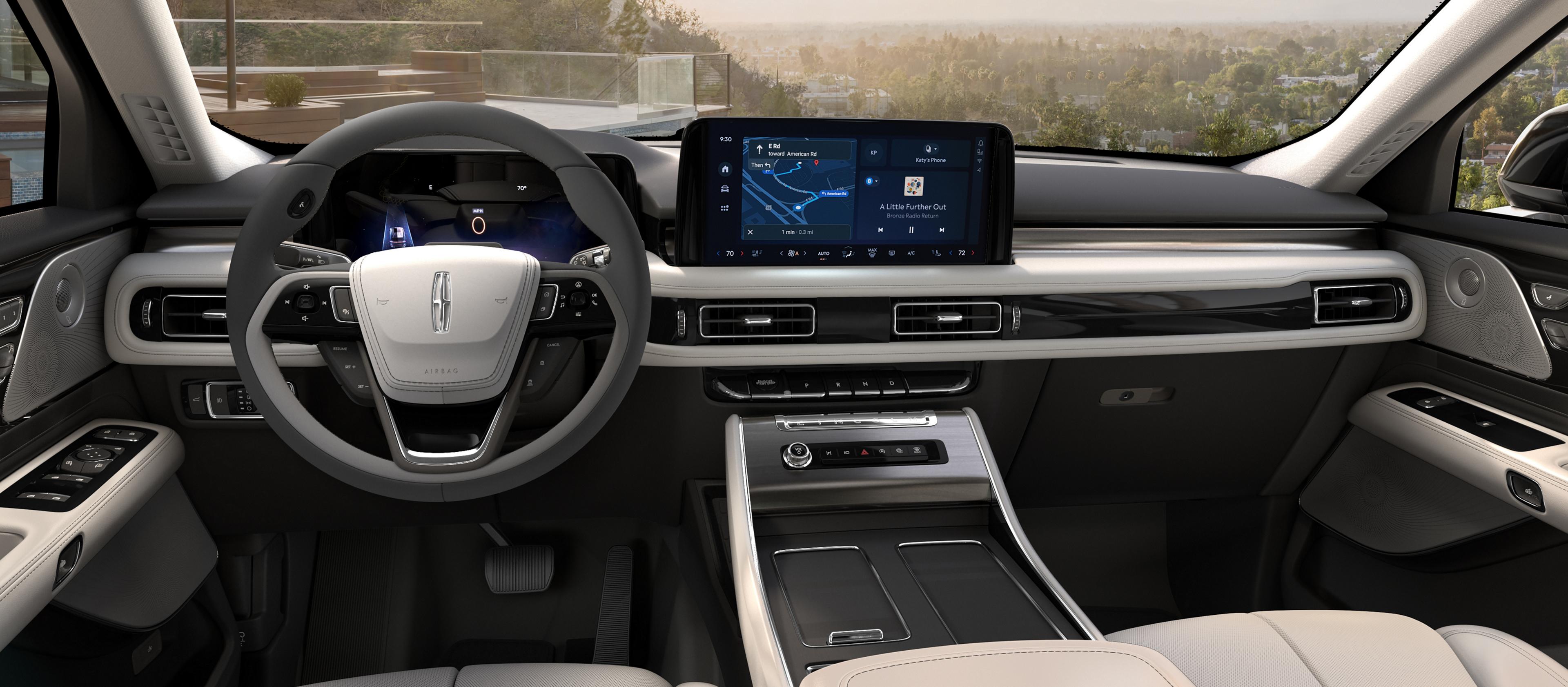 The interior of a 2027 Lincoln Aviator® Premiere model