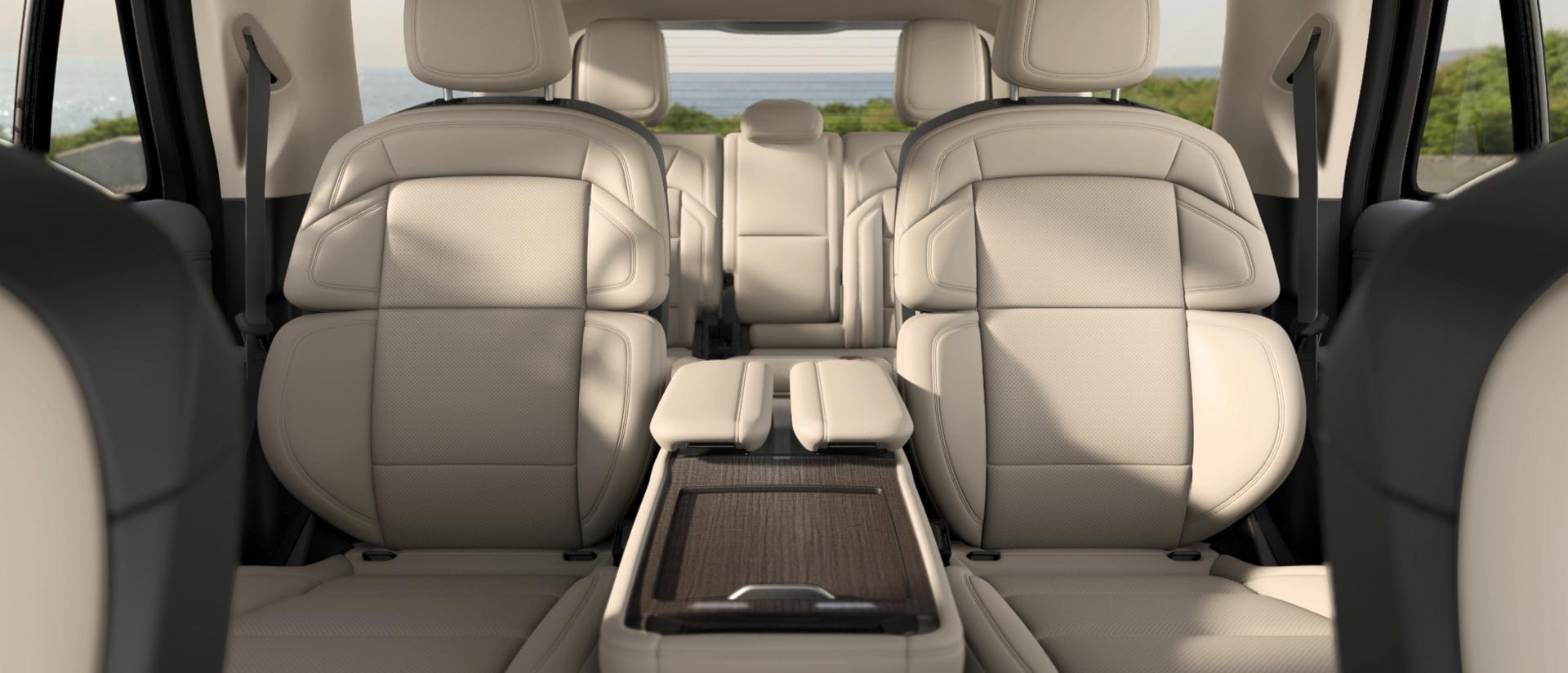 The captivating interior design inside the spacious 2027 Lincoln Navigator® SUV