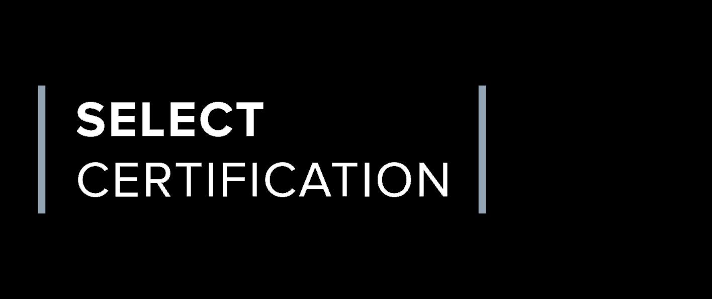 Select Certification