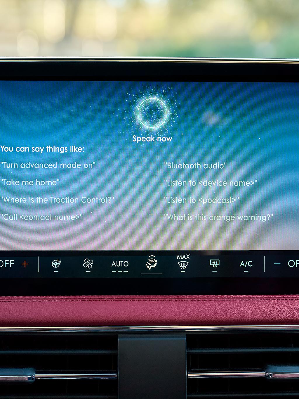 The center touchscreen of a 2025 Lincoln Corsair® SUV plays host to the SYNC® 4 Technology system interface