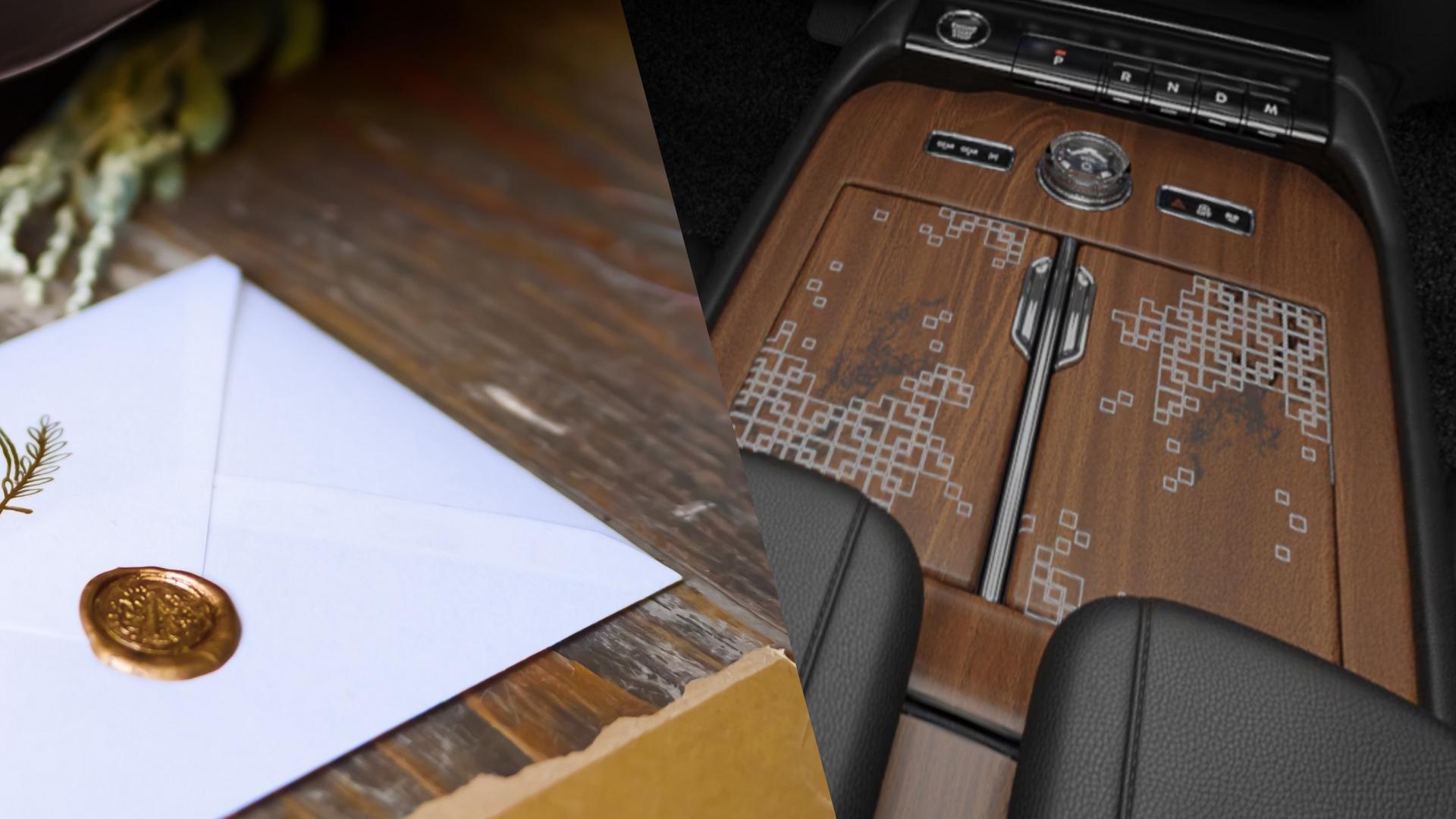 The interior of the Lincoln Navigator.