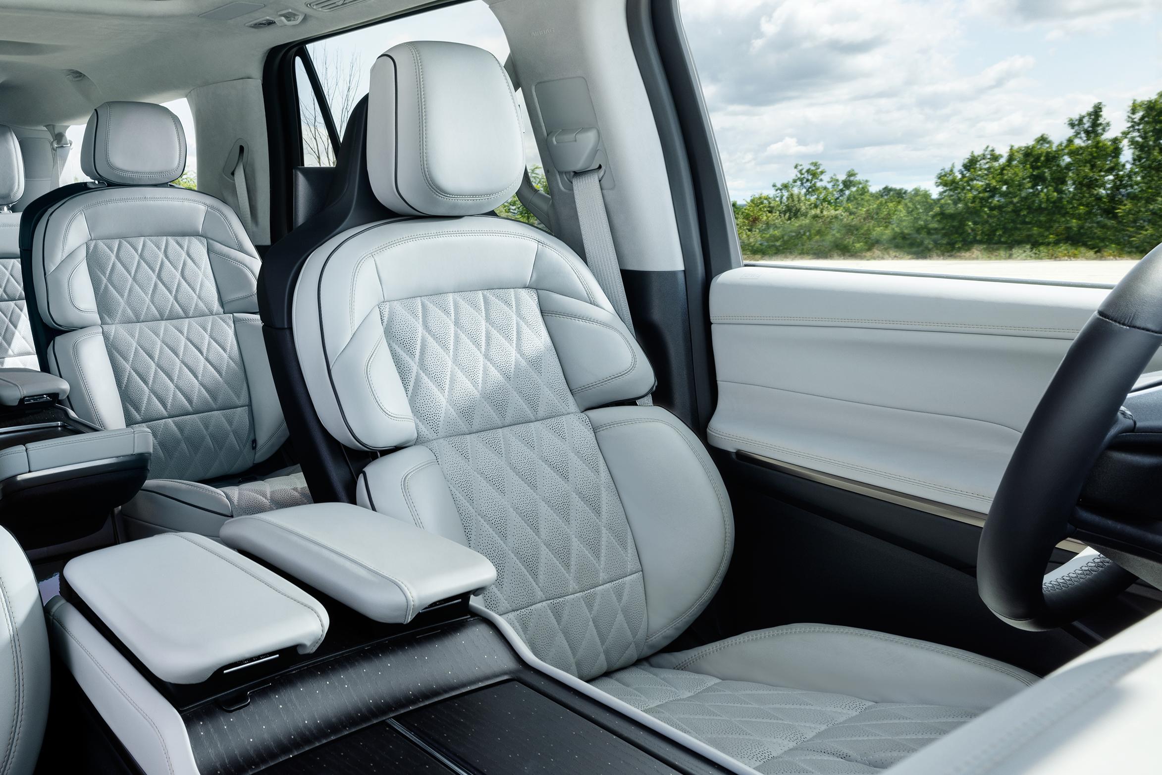 The Perfect Position front seat of a 2027 Lincoln Navigator® Black Label™ model