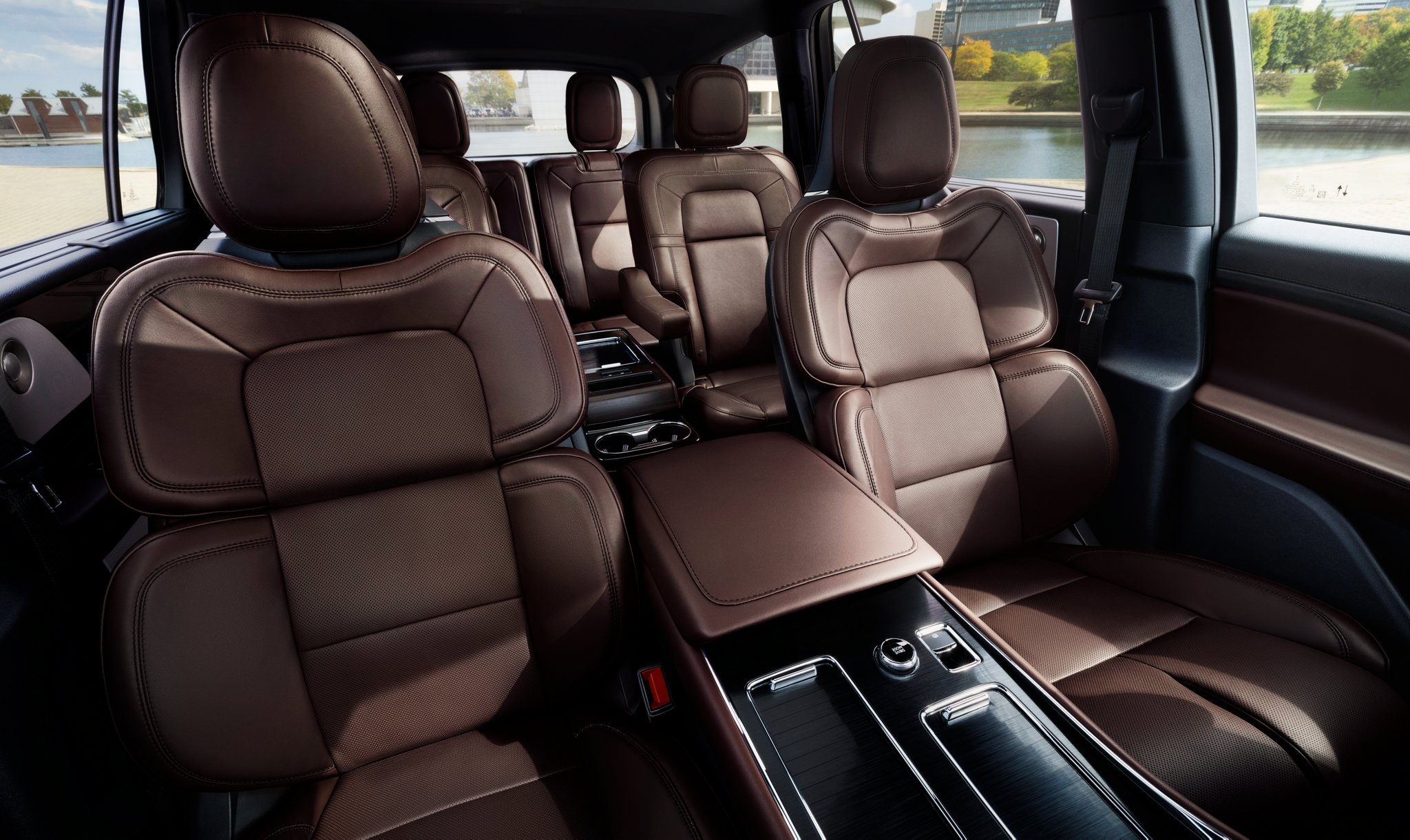 The Perfect Position seats inside the 2025 Lincoln Aviator.