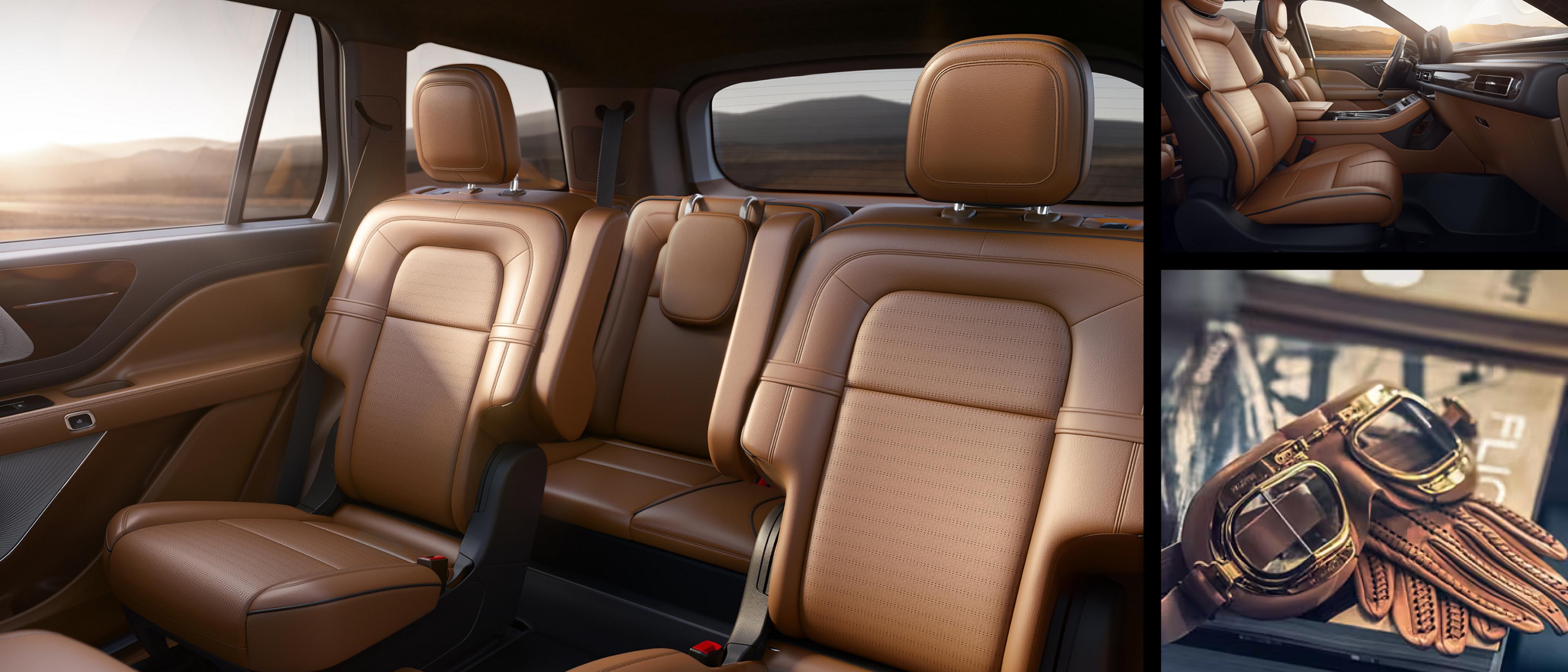 A speaker cover inside a A 2027 Lincoln Aviator® SUV